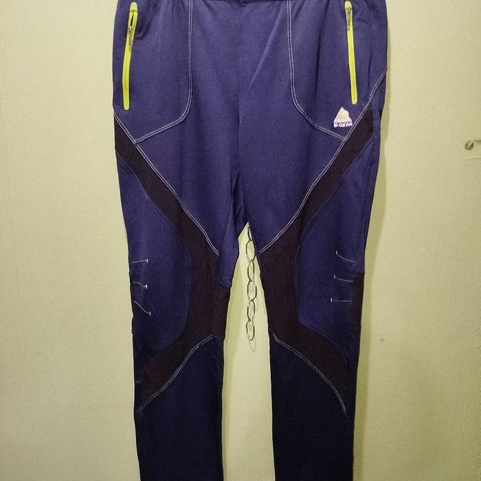 CELANA OUTDOOR PINGGANG KARET MOUNTAIN GEAR SOFTSEL POLAR BIRU NAVY