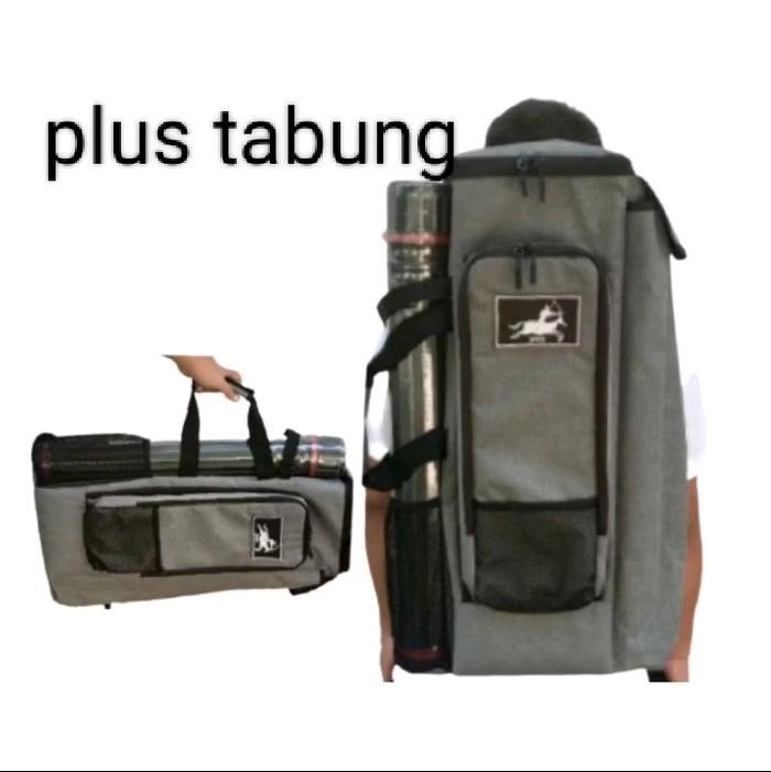 Tas Busur Panahan Ransel Horsebow Premium dengan Ruang Luas untuk Bow Set Quiver & Tabung Arrow 68x2