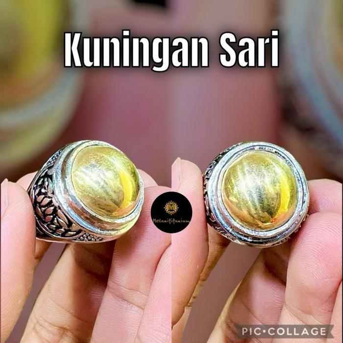 Cincin Batu Kuningan Sari Asli