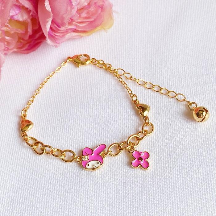 Gelang Anak My Melody Flower Pink