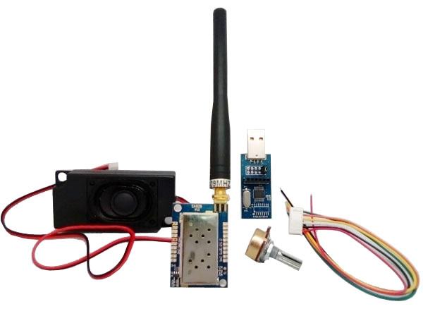 2sets/lot All-in-one vhf walkie talkie module kit SA828 VHF FM