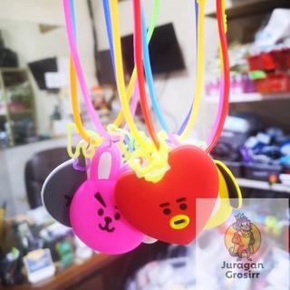 RANDOM - KALUNG MAINAN ANAK KARET KARAKTER BTS BT21 MURAH