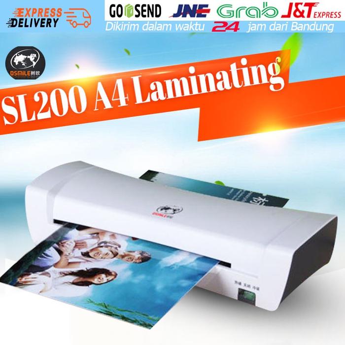 Osmile SL200 A4 F4 Mesin Laminating Machine Thermal Laminator Panas / Dingin Mesin Laminasi