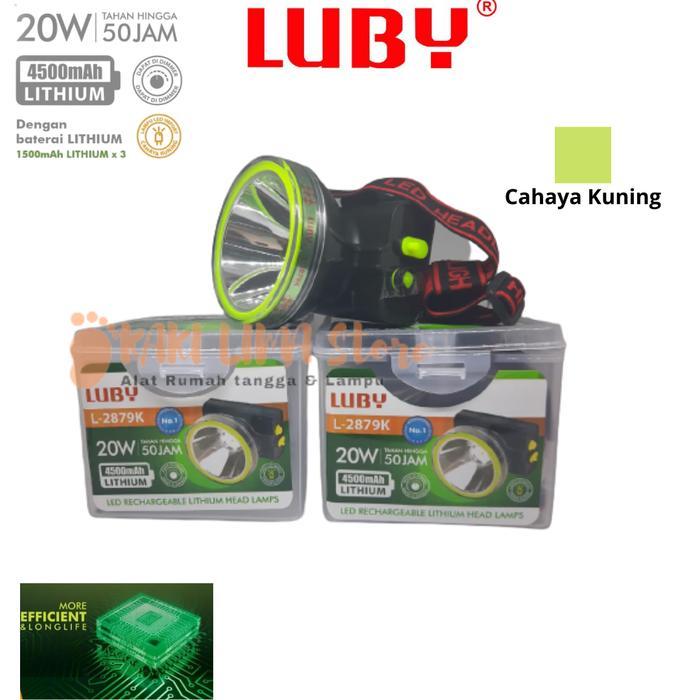 Terlaris Senter Kepala Luby L2879 / 2879K / 2879 20 Watt Good Quality