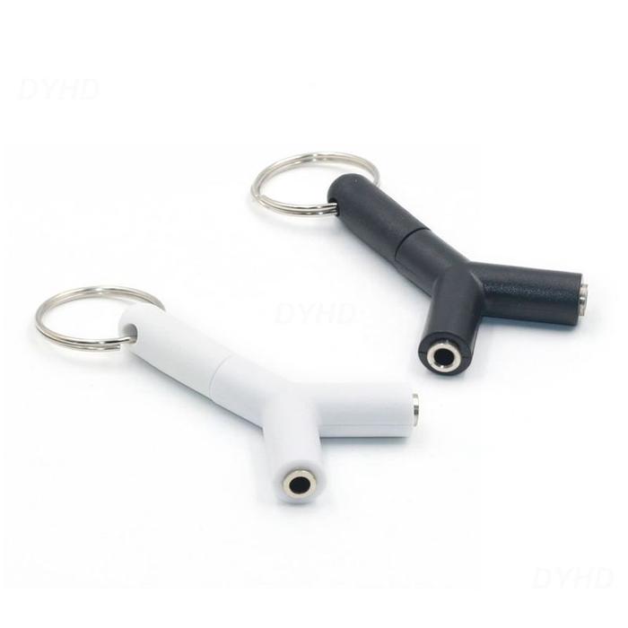 One Point Two Audio Double Jack Convenient Audio Line 2 Color For Pc/mp3 Smartphone Player Aux Cable