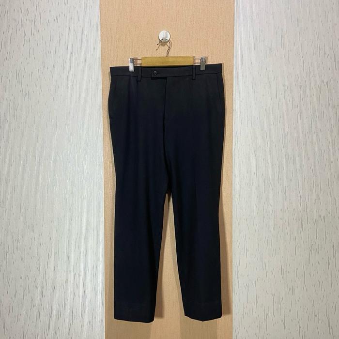 TOPVALU JAPAN Trousers Pants Dark Navy Regular Fit / Celana Bahan Pria / JP505 / Size 33