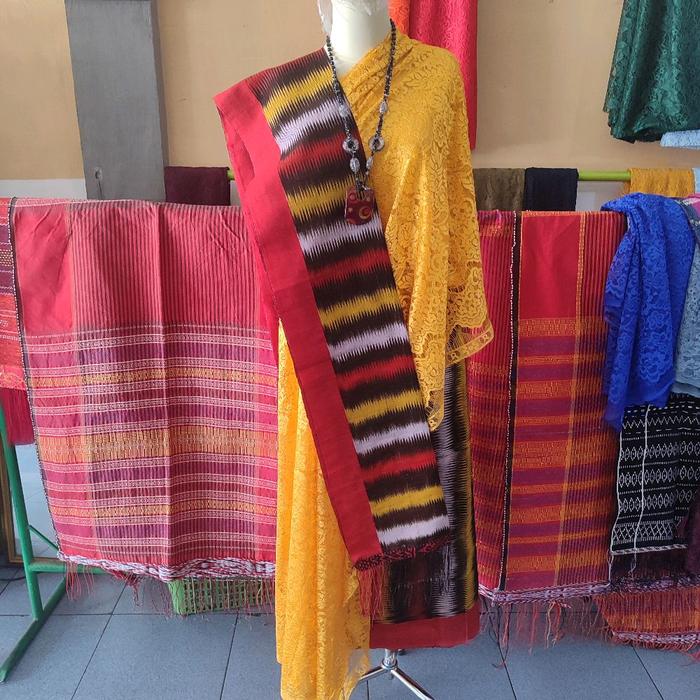bintang maratur songket tarutung tenun tangan pakai sambungan