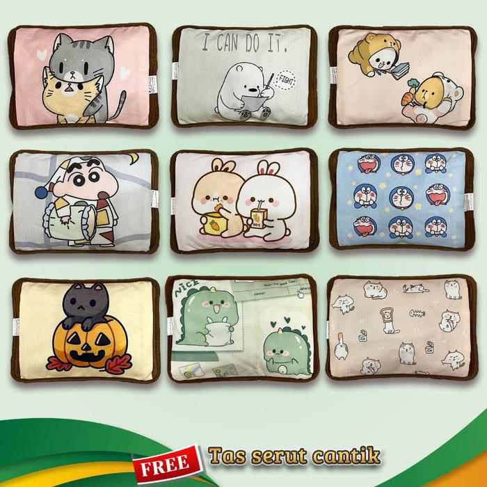 Bantal Penghangat Perut Haid / Bantal Terapi Air Panas / Bantal Haid / Bantal Kompres