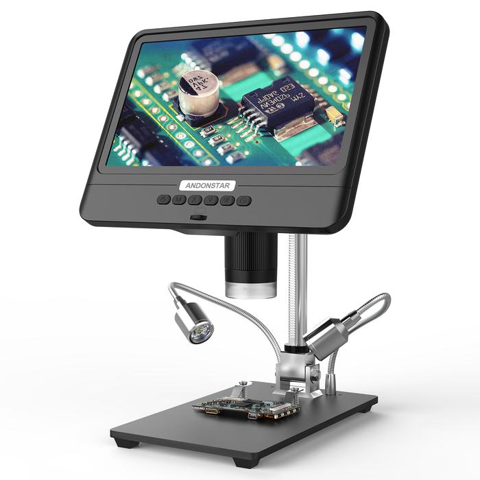 5X-1200X Digital Microscope 8.5 Inch LCD Display Screen1280 * 800