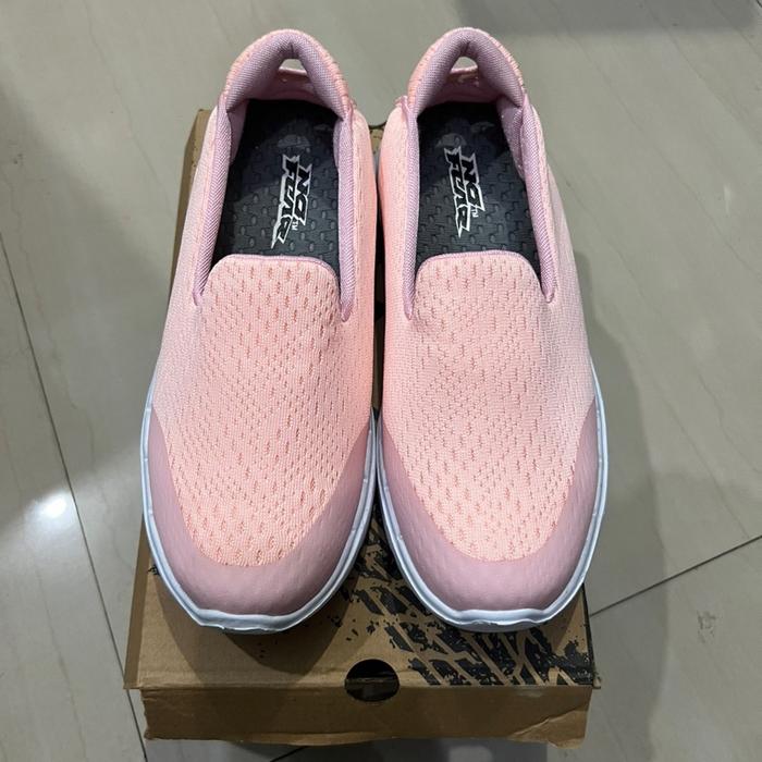 Sepatu Slip On No Fear Leisure Pink 100% Original