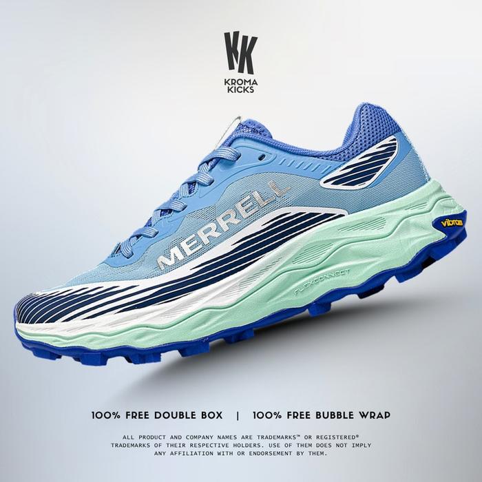 Merrel Agility Peak 6 Trail Running Shoes Sky Blue J00005073 (Size 39-45)