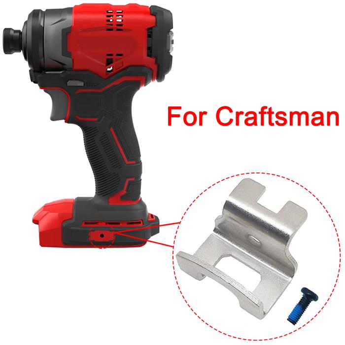 For Craftsman 20V Drill Impact Driver Electric Drill Versatrack Garage Hooks, Belt Clip Hook Cordles
