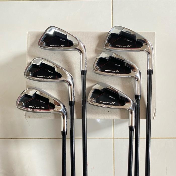PREMIUM Stik Golf Iron Set Yamaha Inpres X D Black Second Original