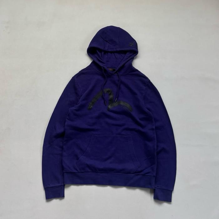 Hoodie Evisu Big Logo Purple