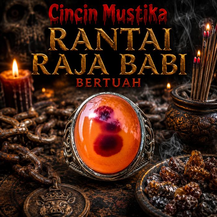 CINCIN MUSTIKA RANTAI RAJA BABI BERTUAH