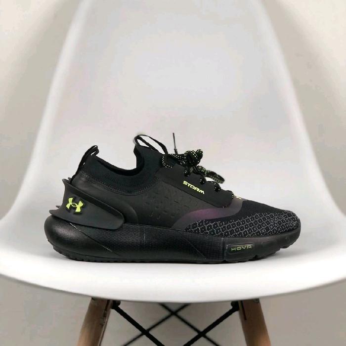 Sepatu Under Armour Hovr Phantom 3 black Grn Original Guarantee
