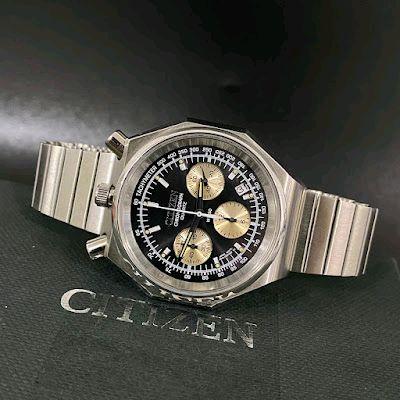 Citizen AN3700-54E Jam Tangan Chronograph Stainless Steel