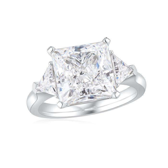 PRINCESS LAB GROWN DIAMOND - CVD/HPHT - IGI/GIA - SERTIFIKAT