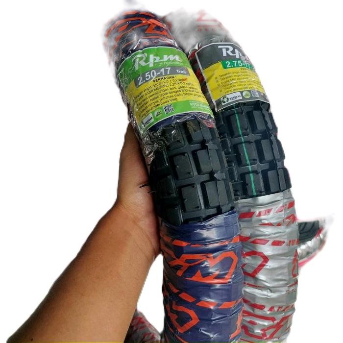 RPM Ban Trail Ring 17 Untuk Motor Bebek Supra Shogun Smash Ukuran 250-17 275-17 300-18 Accessories M