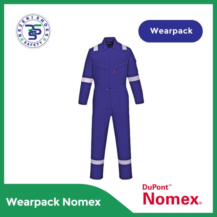 Weaack Coverall Safety Nomex Dupont Anti Api 6oz