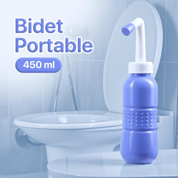 MalakuMall | Semprotan Cebok Portable | Bidet Sprayer Toilet 450ml | Botol Cebok Travel Praktis