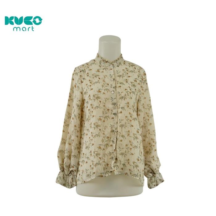 Blouse Wanita Motif Bunga The Executive