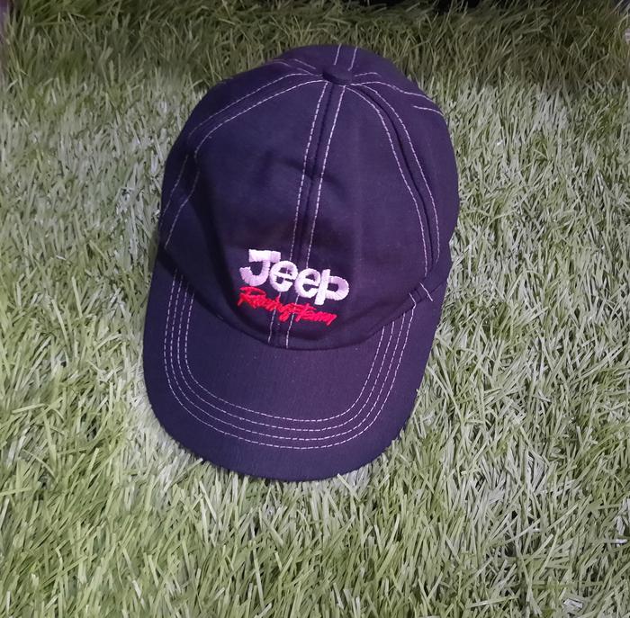Topi Pria Hitam Jeep Second