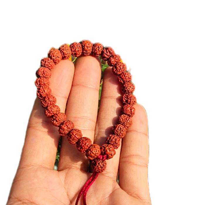 GELANG BIJI BUAH JENITRI RUDRAKSHA SERUT