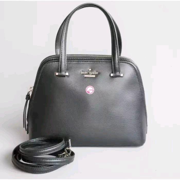 KS Patterson Drive Small Dome Satchel Black
