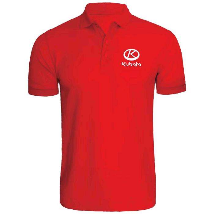 Kaos Kerah Bordir Kubota Kaos Kerah Kubota Kaos Polo Kubota Lengan Pendek
