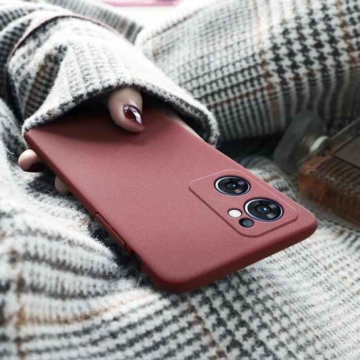 Soft Case Kompatibel Untuk Reno 7 4G Reno 7 5G dan Reno 7Z 5G Slim Matte Silicon Sandstone