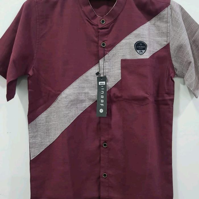 Baju Koko Kemko Anaj by Ilnaaf al Kautsar kemeja anak muslim