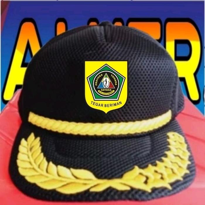 topi tegar beriman topi jaring tegar beriman topi kerja tegar beriman topi Pemkab Bogor topi jaring 