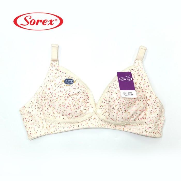 Bra Menyusui Motif Bunga Busa Tipis Sorex