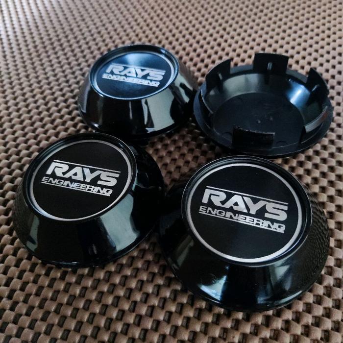 1SET (4PCS) TUTUP DOP CENTER VELG MOBIL VARIASI UNTUK LUBANG AS RODA MOBIL DIAMETER ±6,8CM Tutup dop