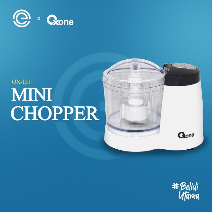 Oxone Eco Mini Chopper OX-151 350ml Stainless Steel