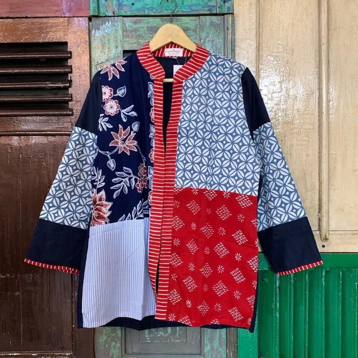 Batik Luwes putera  - Blus Muslim Jumbo