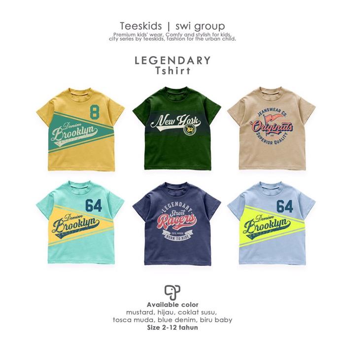 LEGENDARY TSHIRT BOY KEREN