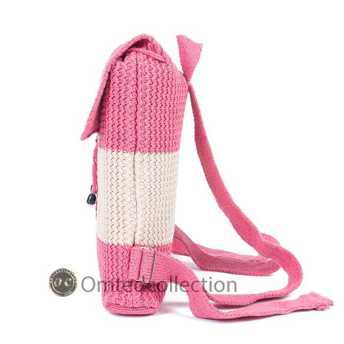 PREMIUM Tas Anak-anak Perempuan Karakter Hello Kitty 25 cm x 30 cm - Fashion Rajut Sd
