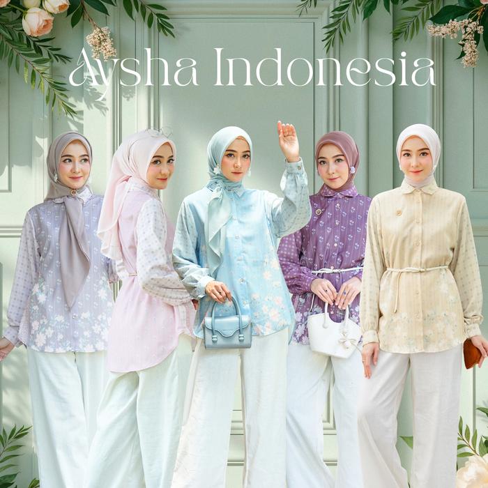 GROSIR 5 PCS | Blouse Series by Aysha Indonesia isi 5