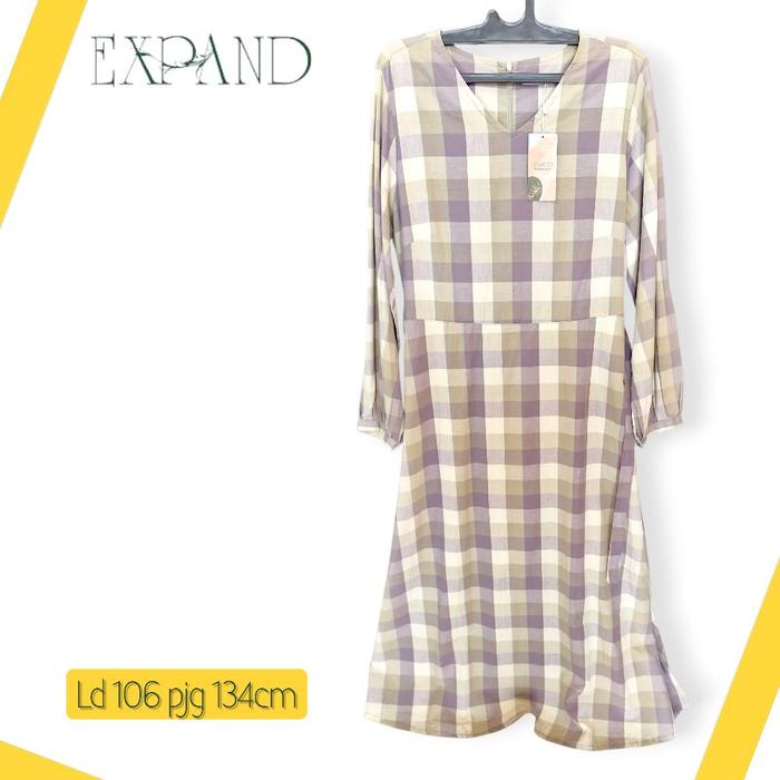 Gamis Expand exit bahan katun cakep banget