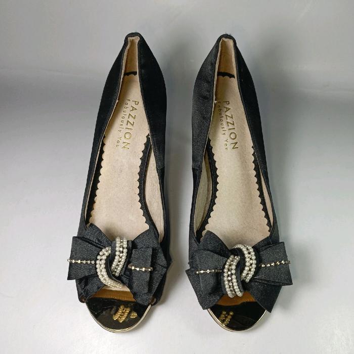 Pazzion original leather heels 37 size woman shoes