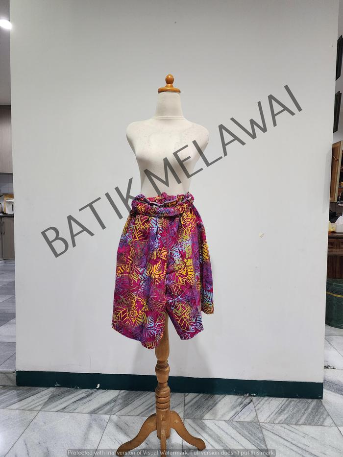 Celana Pendek Batik PREMIUM SUNAN ORI XL SP