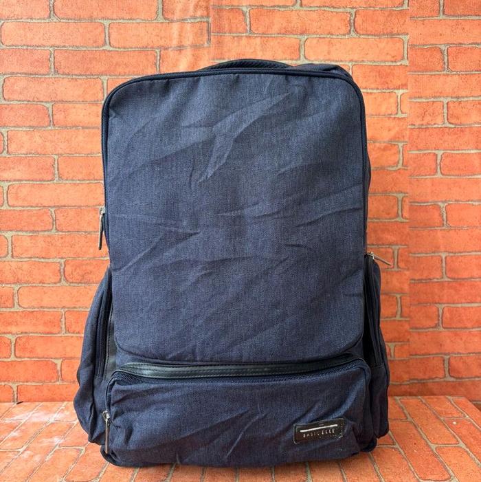 Tas ransel Kerja Kuliah Elle Brand Second 1mp0rt Ransel sekolah kantor fungsional