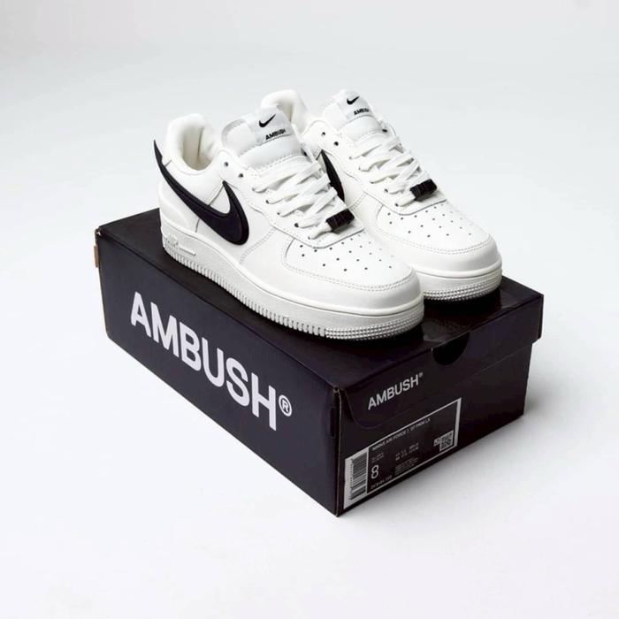 Sepatu Nike Af 1 Low Ambush White Sail Black