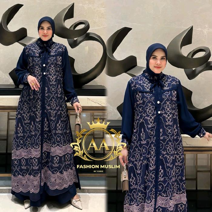 Gamis Raya Asofa dress bordir