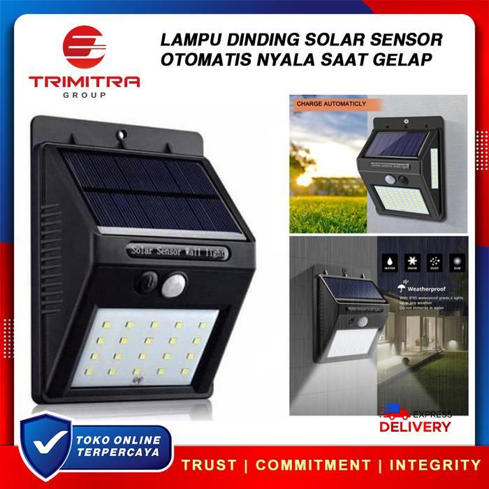 LAMPU DINDING Tembok SOLAR / Lampu Hias Outdoor Tempel Dinding LED ORI