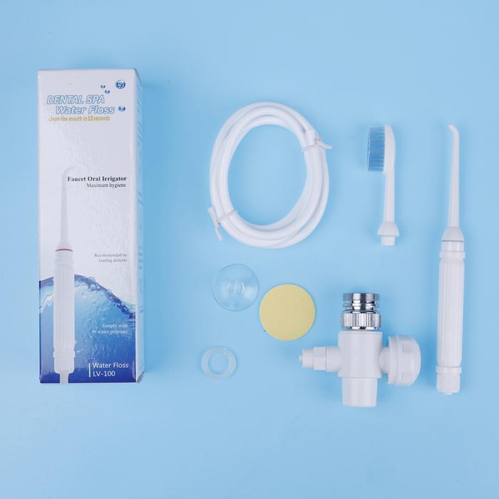 Water Jet Dental Irrigator Flosser Tooth Cleaner Faucet Water Jet