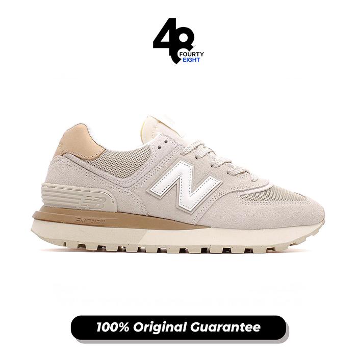 Sepatu Sneakers Unisex New Balance U574 Beige (U574LGDW) Original
