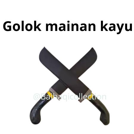 Golok mainan anak - Golok Kayu - Golok pencak silat anak